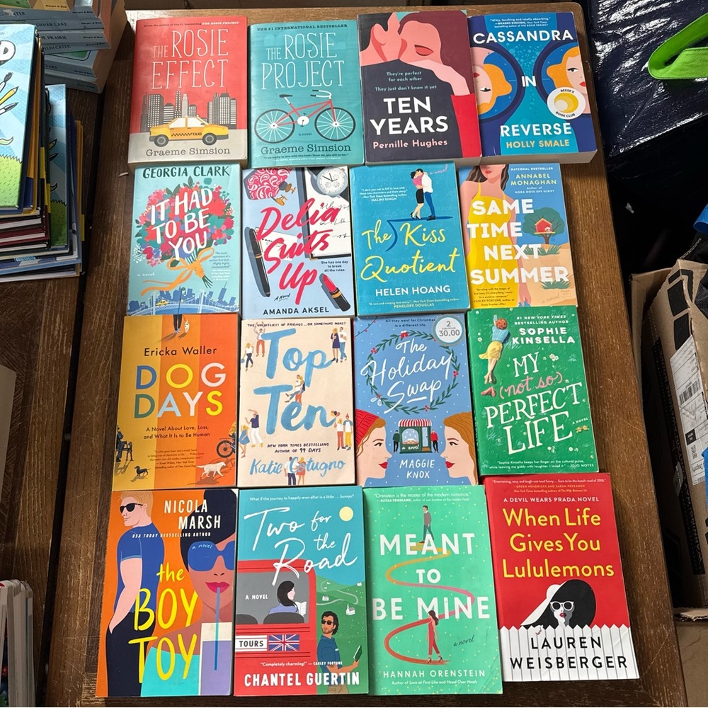 Modern Contemporary Romcom Romance Books
